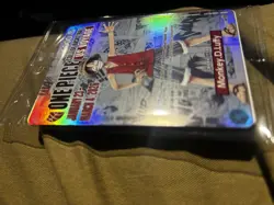 One Piece ILLINI VS MICHIGAN CCG Monkey.D.Luffy US Voyage Holo Promo Card P-055 - Image 2
