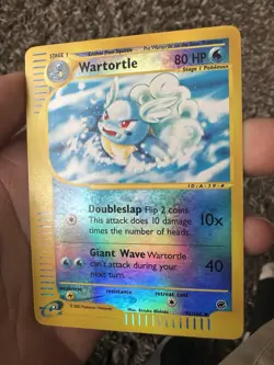 Wartortle 🌊 092/165 Expedition Base Set Reverse Holo Pokemon Card WOTC Wizards - Image 1