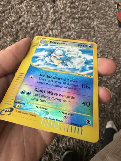 Wartortle 🌊 092/165 Expedition Base Set Reverse Holo Pokemon Card WOTC Wizards - Image 2