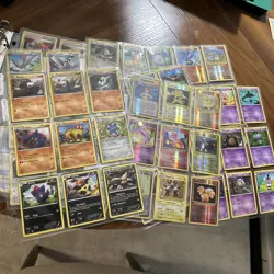 Pokemon Mid Era Pokemon Card Binder Lot - 140 Cards! Nm-lp Range From 2010-2016 - Image 1