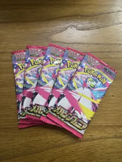 5 Pack Pokemon Card JPN Scarlet Violet Booster pack Mega Symphonia *US SELLER* - Image 1