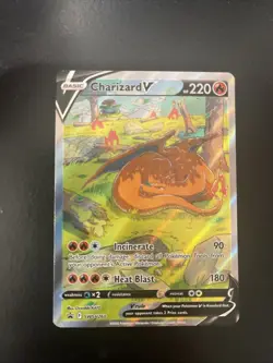Pokemon Charizard V Full Art Holo Promo SWSH260 HP 220 Sword & Shield Card - Image 1