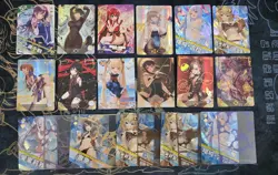 Anime Waifu Doujin Goddess Story Card Lot Gura Asuna Chizuru Akame Megumin MORE - Image 1