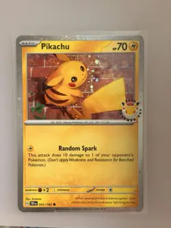 Pikachu (Pokemon Day 2026) 051/162 Miscellaneous Cards & Products Holo - Image 1