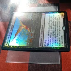 Mtg Ancient Brass Dragon FOIL NM Commander Legends Mythic Rare Card - Image 4