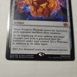 MTG Portal to Phyrexia (240p/180) The Brothers' War Promos NM - Image 2