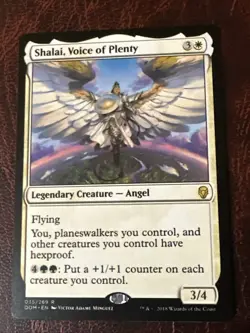 Shalia Voice Of Plenty X1 Dominaria NM Condition See Pics Front/Back - Image 1
