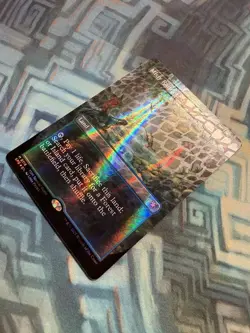 MTG Borderless Dragonscale Foil Misty Rainforest NM Unplayed Special Guests - Image 2