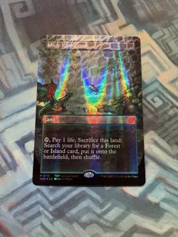 MTG Borderless Dragonscale Foil Misty Rainforest NM Unplayed Special Guests - Image 3