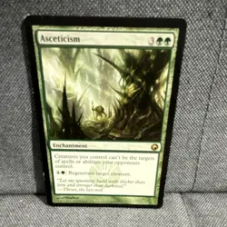 MTG - Asceticism Rare Enchantment Regular English Mint Condition - Image 1