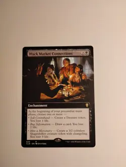 Black Market Connections (Extended Art) Regular - Image 1