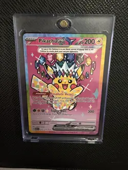 Pokemon TCG Pikachu EX 277/217 Ascended Heroes SIR NM - Image 1