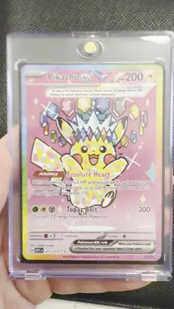 Pokemon TCG Pikachu EX 277/217 Ascended Heroes SIR NM - Image 2