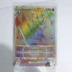 Pokemon TCG Kleavor Vstar 196/189 Secret Rare Astral Radiance - Image 1