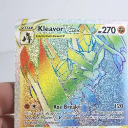 Pokemon TCG Kleavor Vstar 196/189 Secret Rare Astral Radiance - Image 4