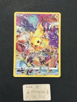 Pokemon Crown Zenith - Pikachu - 160/159 - Full Art Secret Rare - MINT - Image 1