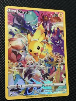 Pokemon Crown Zenith - Pikachu - 160/159 - Full Art Secret Rare - MINT - Image 5