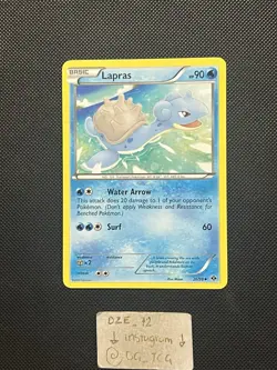 Pokemon B&W Next Destinies - Lapras - Non Holo Uncommon - 26/99 - NM/VLP - Image 1