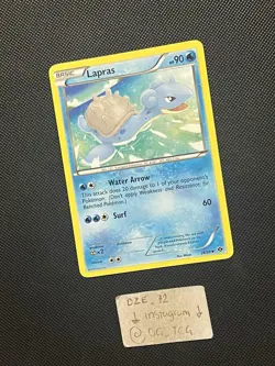 Pokemon B&W Next Destinies - Lapras - Non Holo Uncommon - 26/99 - NM/VLP - Image 3