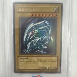 2002 YU-GI-OH! BLUE-EYES WHITE DRAGON SDK-001 PSA 4 VG - Image 2
