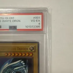 2002 YU-GI-OH! BLUE-EYES WHITE DRAGON SDK-001 PSA 4 VG - Image 3