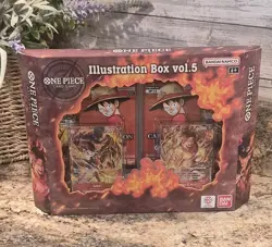 One Piece TCG Illustration Box Vol 5 and Vol 6 BUNDLE SEALED Free Shipping - Image 2