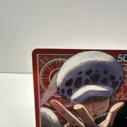 One Piece The Azure Sea's Seven Trafalgar Law OP14-001 Alternate Art Leader Foil - Image 2
