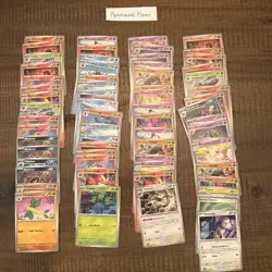 Pokemon TCG Phantasmal Flames/Mega Common/Uncommon Bulk Lot of 300+Cards NM Mint - Image 1