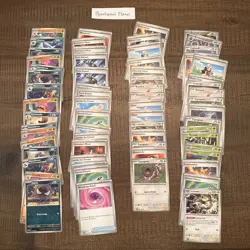 Pokemon TCG Phantasmal Flames/Mega Common/Uncommon Bulk Lot of 300+Cards NM Mint - Image 2