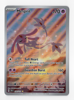 Mesprit - 204/191 SV08: Surging Sparks - Pokemon Card - NM illustration rare - Image 1