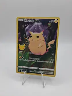 Pikachu Card 5/25 Celebrations Holo Pokemon TCG NM - NM - Image 1