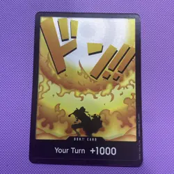 Portgas D Ace One Piece Foil Don Card Promo Devil Fruits Collection Vol. 2 - NM - Image 1