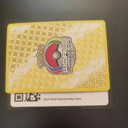 Gardevoir EX 86/198 2023 Pokemon World Championships Variant LP+ bonus code card - Image 3