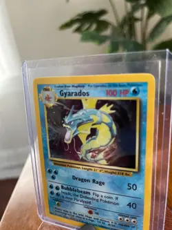 Gyarados 6/102 Base Set Holo Unlimited Pokemon Card 1999 - Image 4