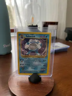Pokemon Base Set Poliwrath 13/102 Holo Rare LP 1999 WOTC TCG Card - Image 4