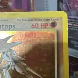 Pokemon TCG Kabutops Holo Rare Card 9/62 Fossil - Image 3