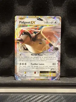 Pidgeot EX - 64/108 - Pokemon Evolutions XY Ultra Rare Card MP - Image 1