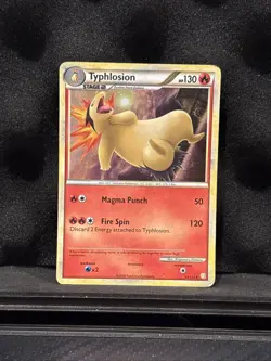 Typhlosion - 32/123 - HGSS Cosmos Holo - Pokemon TCG Card HP - Image 1