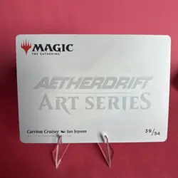 Carrion Cruiser Art Card (Gold-Stamped Signature) Art Series: Aetherdrift... - Image 2