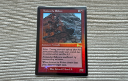 1x LP Foil Avalanche Riders Urza's Legacy MTG Magic the Gathering - Image 1