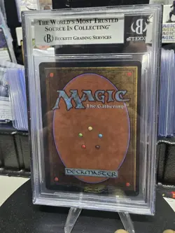 Badlands - Magic The Gathering Revised, Beckett 8.5 Graded - Image 2