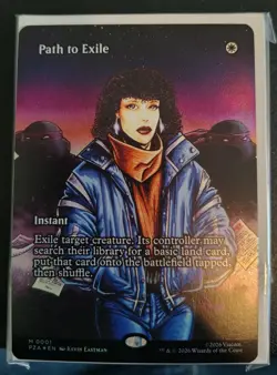 Path to Exile - Foil Extended Art - TMNT PZA - NM - MTG - Image 1