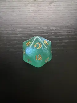 Mtg Lowryn Eclipsed Bundle Oversized Spindown Life Counter D20 - Image 1