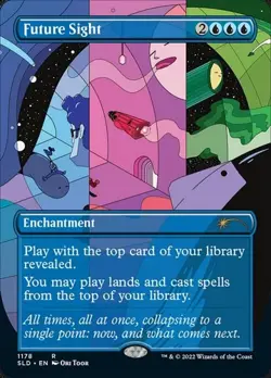 Future Sight - Foil Extended Art Secret Lair NM MTG - Image 1