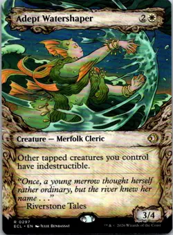 MTG - Adept Watershaper (Showcase) (297) - ECL - Normal - Image 1