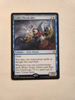 MTG Valley Floodcaller Bloomburrow 0079 Regular Rare - Image 1
