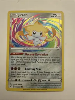 Jirachi 119/185 SWSH04: Vivid Voltage Pokemon TCG NM - Image 1