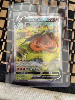 Pokemon TCG SWSH: Sword & Shield Promo Cards #SWSH260 Charizard V See Pics - Image 1