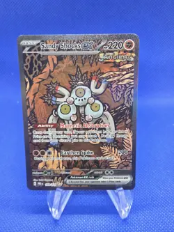 Pokemon Prismatic Evolutions Sandy Shocks ex 159/131 Special Illustration Rare - Image 1