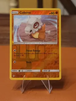 Cubone - 90/214 - Pokemon SM - Unbroken Bonds Reverse Holo NM - Image 1